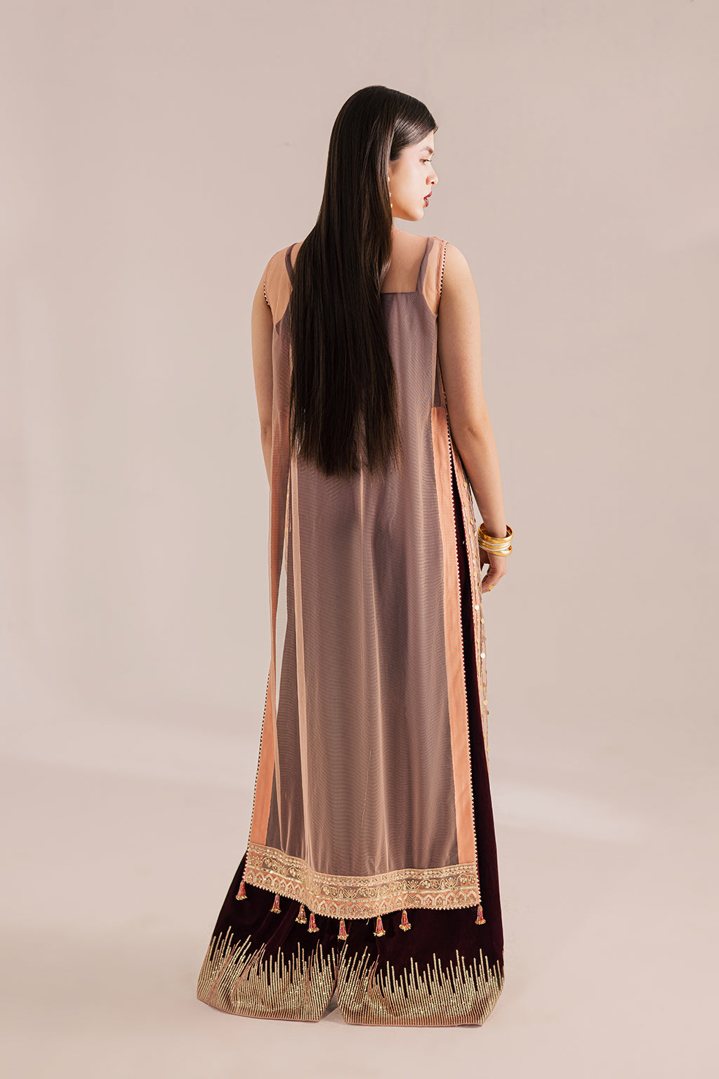 Vanya | Velvet Muse | KV-64 by Vanya - Designer Dress - Type : Ladies Clothes - Available at Saira Sultan - 100% Original 