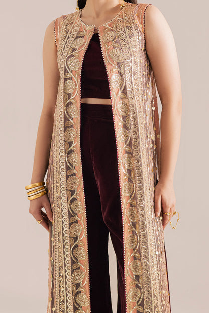 Vanya | Velvet Muse | KV-64 by Vanya - Designer Dress - Type : Ladies Clothes - Available at Saira Sultan - 100% Original 