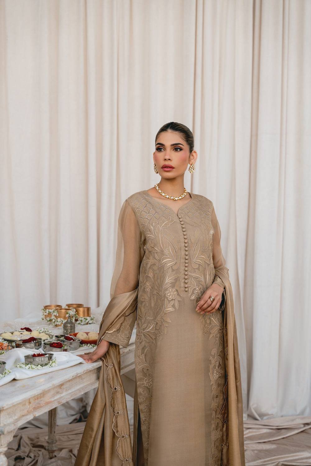 Vintage | Eid Edit 24 | Serinah - Pakistani Designer Dress - by Vintage | Type: Luxury - 100% Original at Saira Sultan