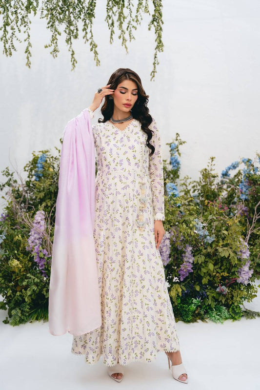 Vintage | Eid Edit 24 | Noor Anarkali - Pakistani Designer Dress - by Vintage | Type: Luxury - 100% Original at Saira Sultan
