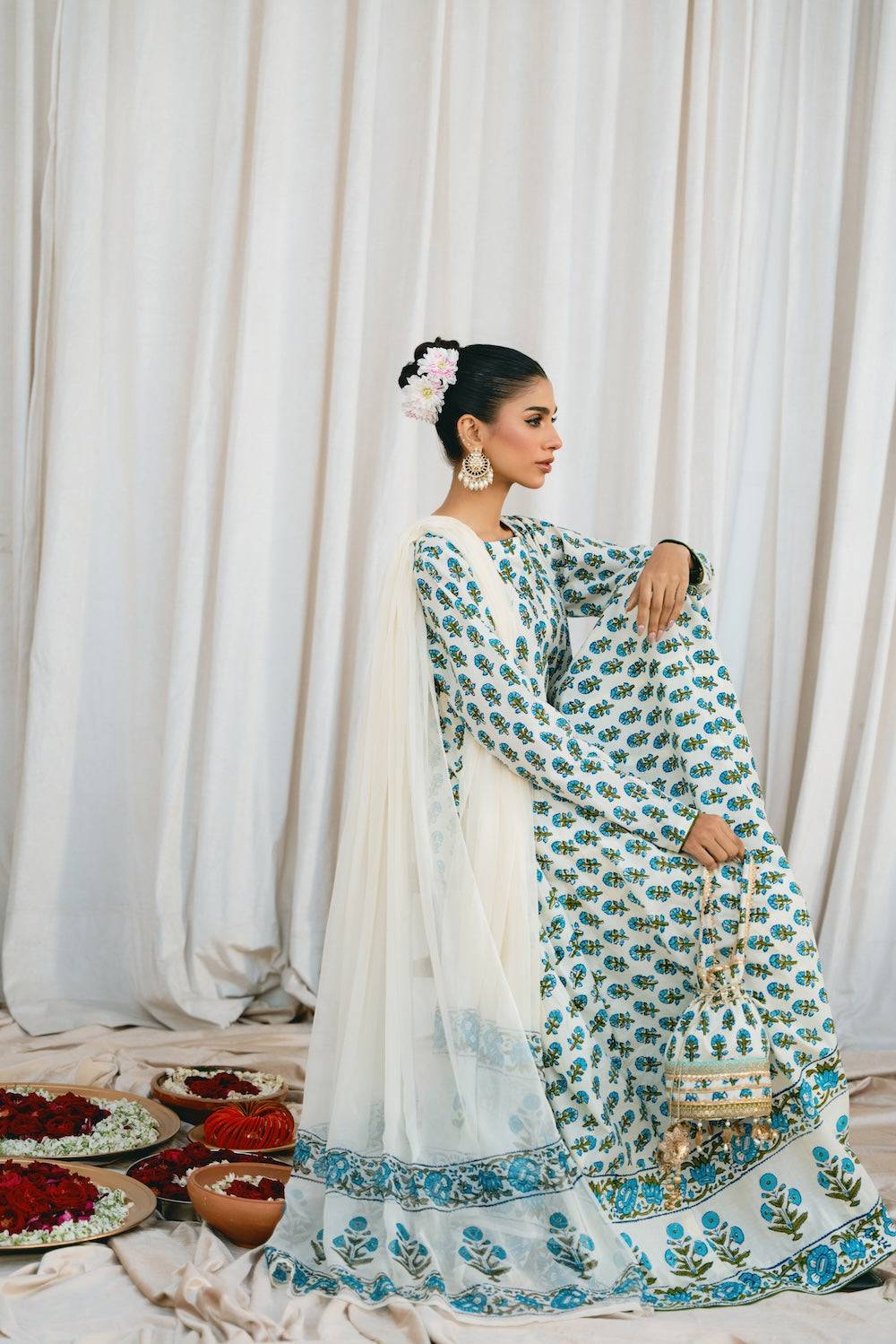 Vintage | Eid Edit 24 | Malaika - Pakistani Designer Dress - by Vintage | Type: Luxury - 100% Original at Saira Sultan