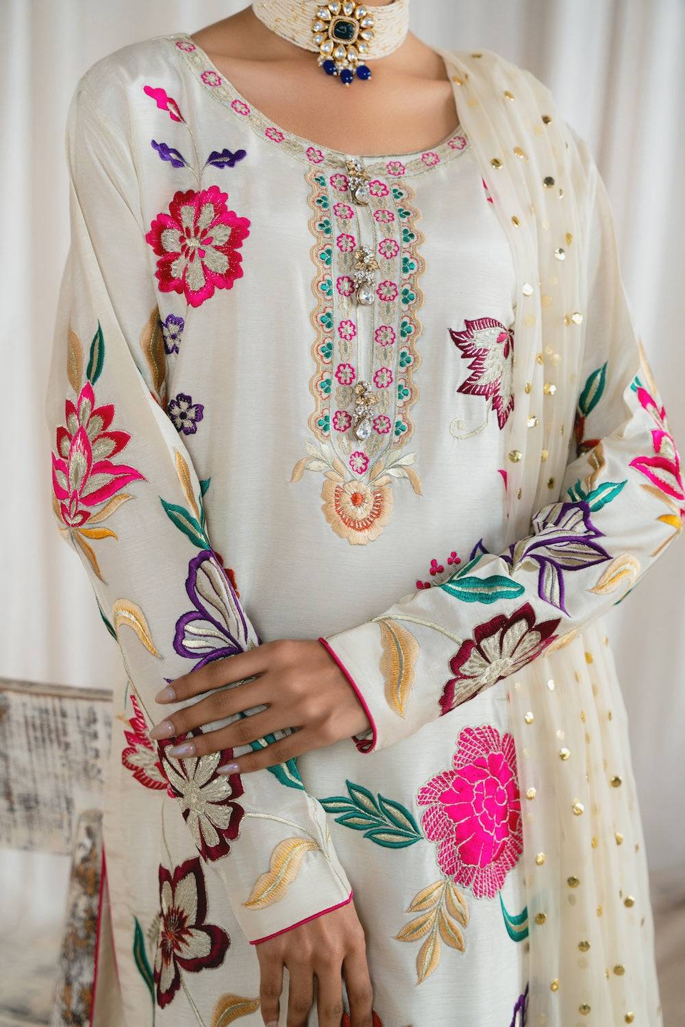 Vintage | Eid Edit 24 | Alisha - Pakistani Designer Dress - by Vintage | Type: Luxury - 100% Original at Saira Sultan