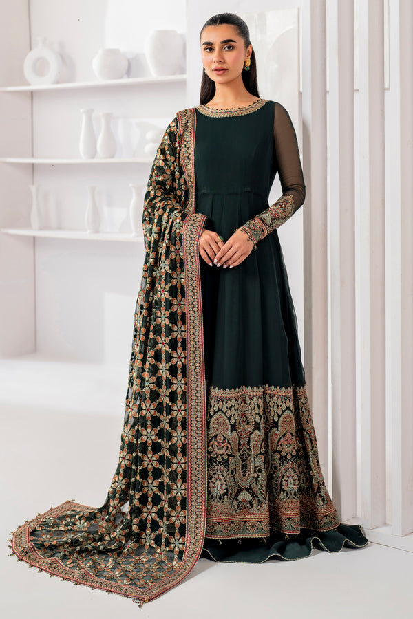 Jazmin | Formals Collection | CHIFFON UC-3053 - Pakistani Designer Dress - by Jazmin | Type: Formal - 100% Original at Saira Sultan