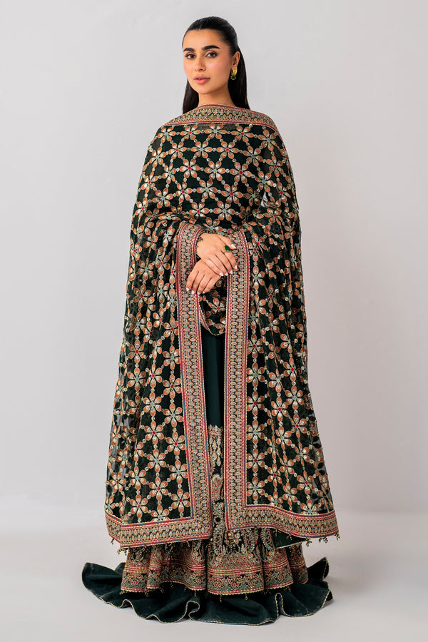 Jazmin | Formals Collection | CHIFFON UC-3053 - Pakistani Designer Dress - by Jazmin | Type: Formal - 100% Original at Saira Sultan