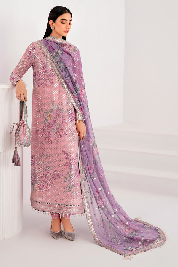 Jazmin | Formals Collection | CHIFFON UC-3061 - Pakistani Designer Dress - by Jazmin | Type: Formal - 100% Original at Saira Sultan
