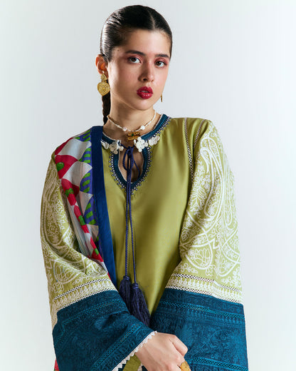 Jugnu | SS 25 | Bia M Mint Green Cotton
