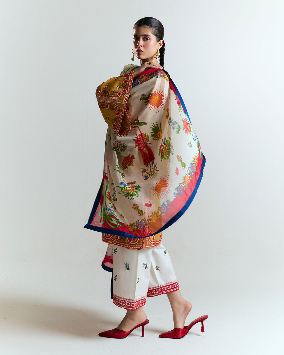 Jugnu | SS 25 | Tanim XL Mustard Yellow Cotton