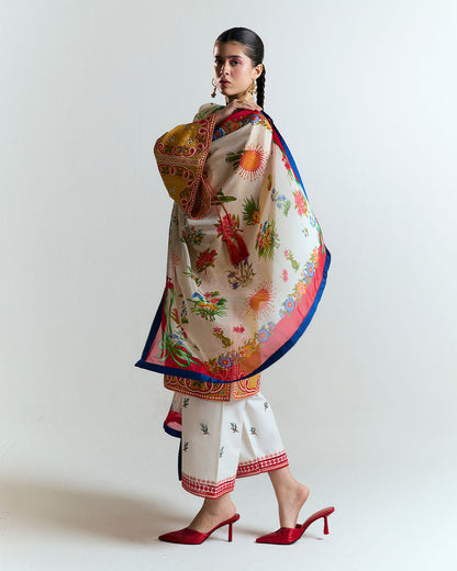 Jugnu | SS 25 | Tanim XL Mustard Yellow Cotton