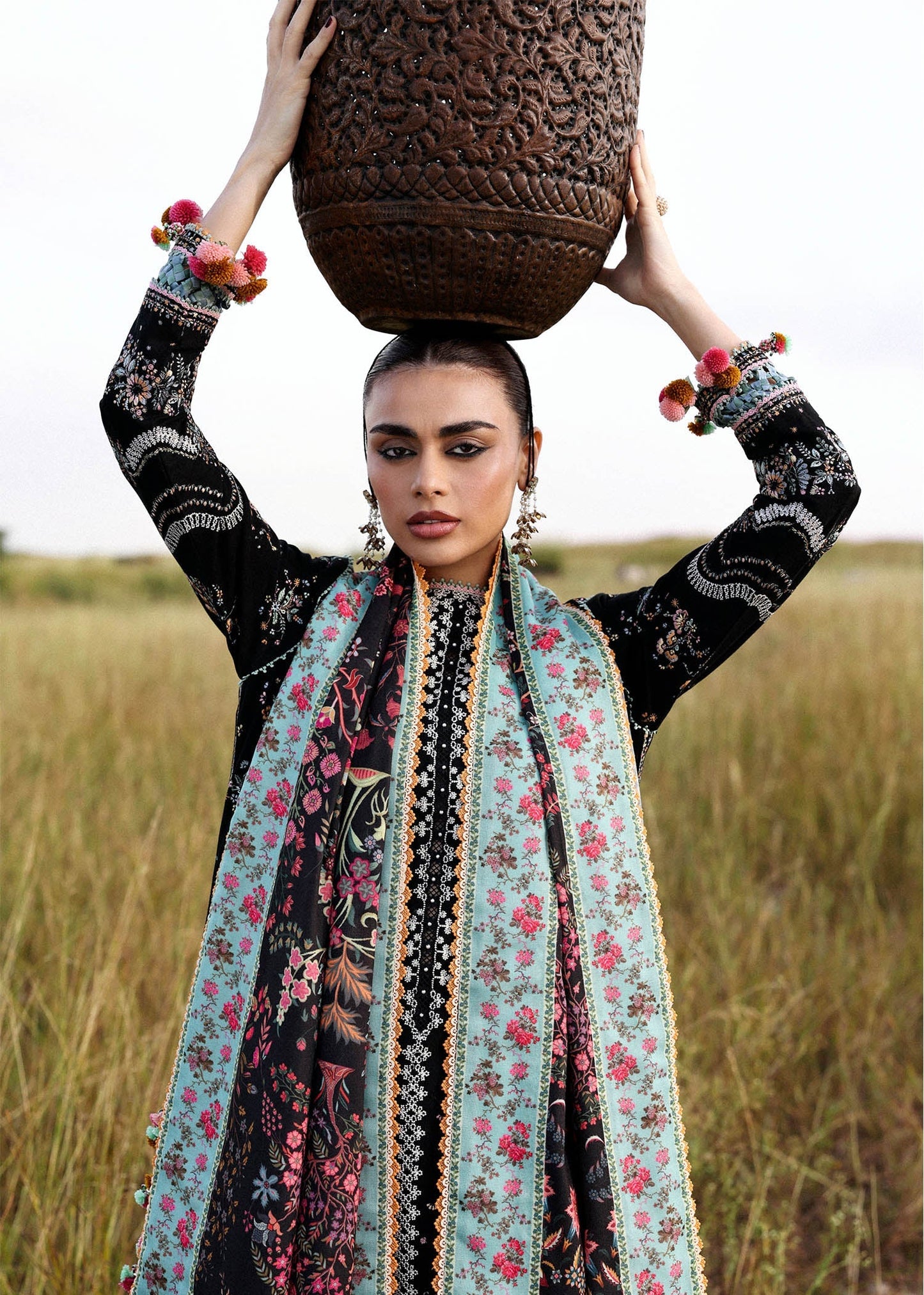 Hussain Rehar | Khaddar 25 | Malika by Hussain Rehar - Designer Dress - Type : Ladies Clothes - Available at Saira Sultan - 100% Original 