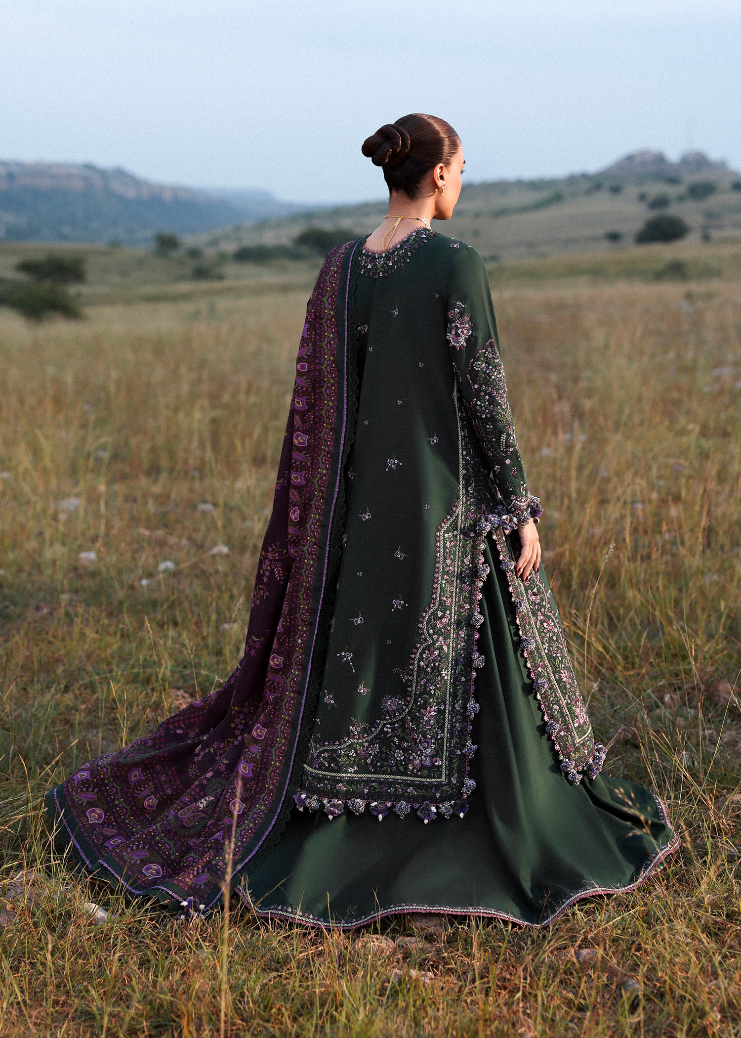 Hussain Rehar | Khaddar 25 | Gulbasi by Hussain Rehar - Designer Dress - Type : Ladies Clothes - Available at Saira Sultan - 100% Original 