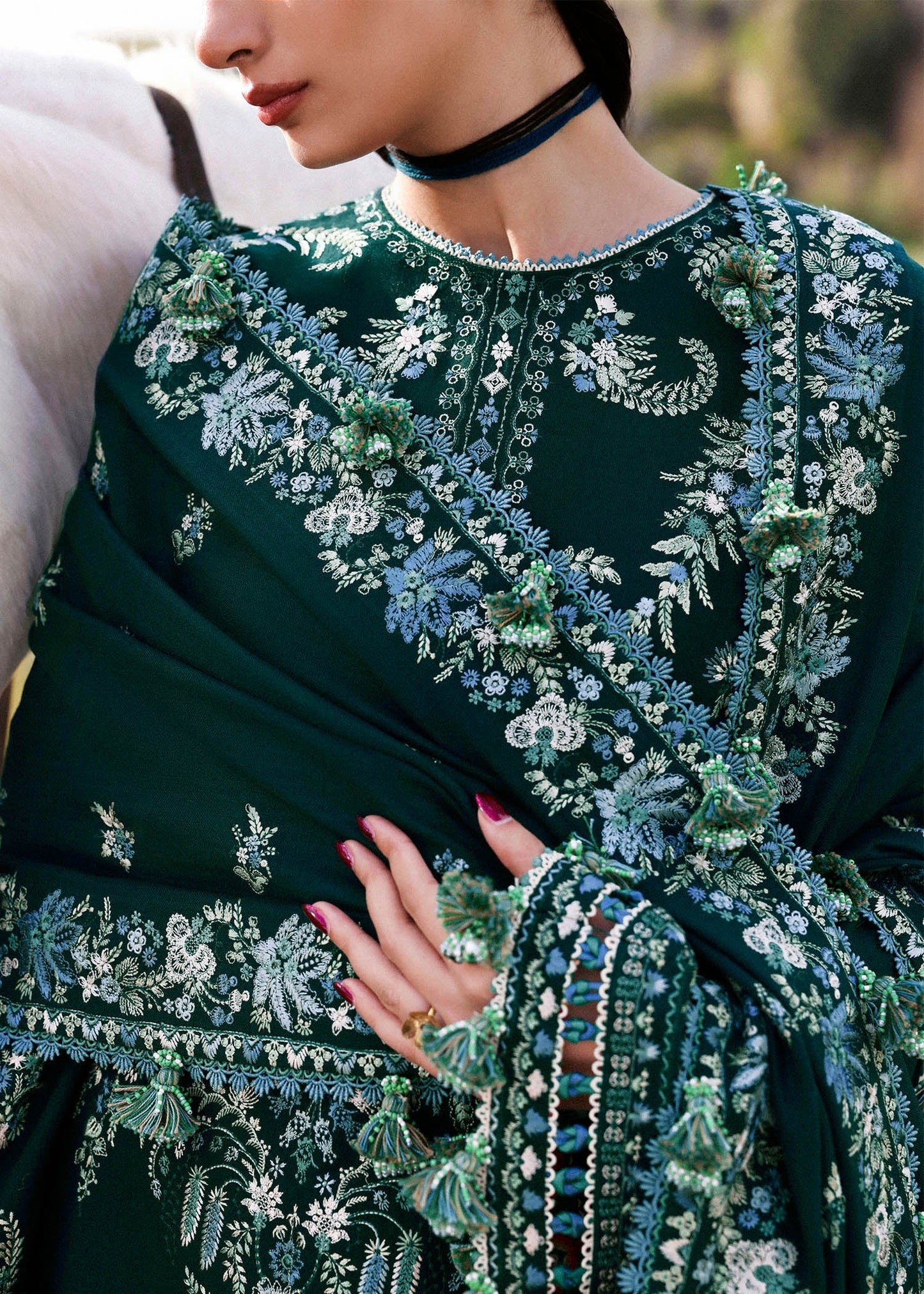 Hussain Rehar | Khaddar 25 | Johar by Hussain Rehar - Designer Dress - Type : Ladies Clothes - Available at Saira Sultan - 100% Original 