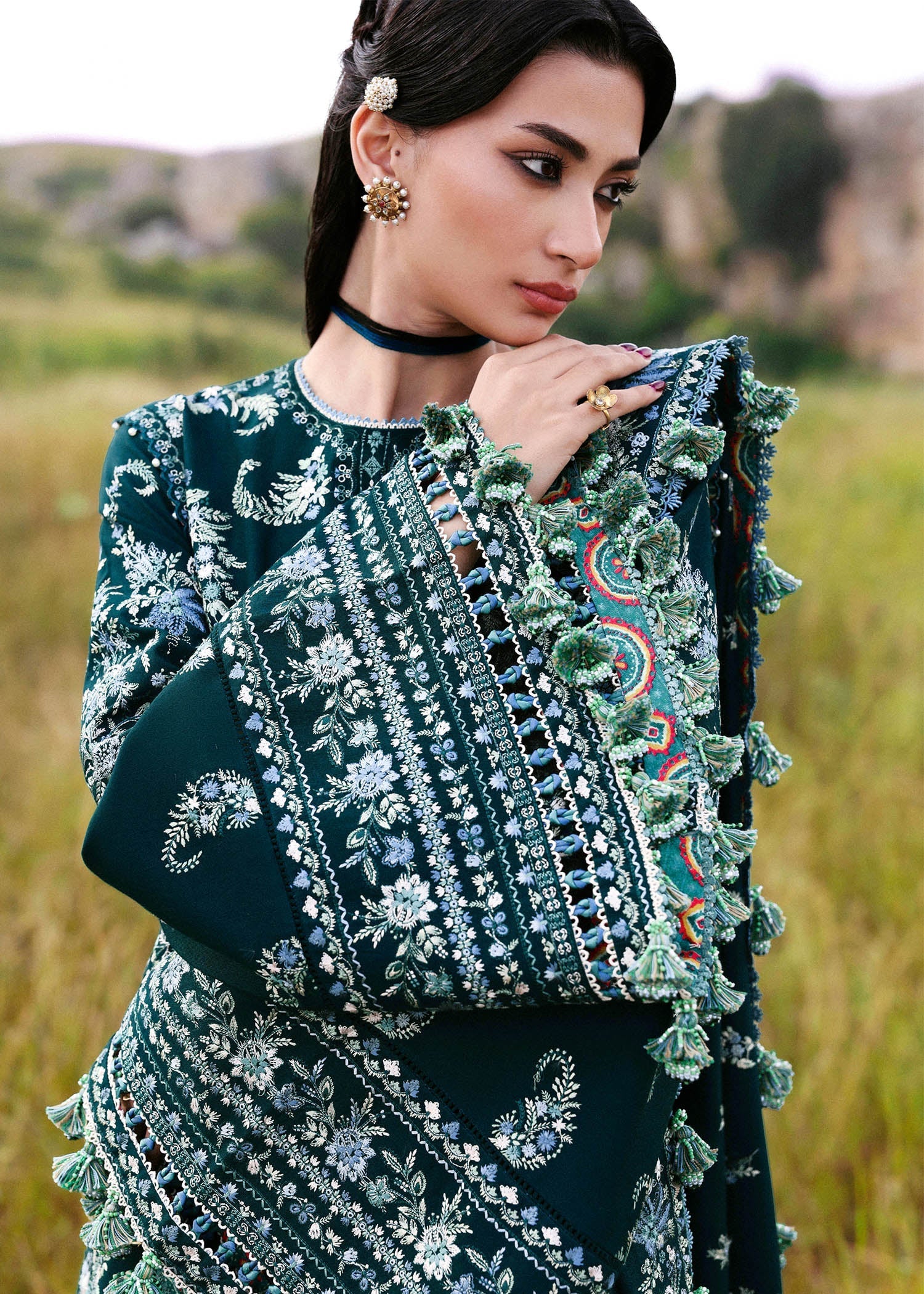 Hussain Rehar | Khaddar 25 | Johar by Hussain Rehar - Designer Dress - Type : Ladies Clothes - Available at Saira Sultan - 100% Original 