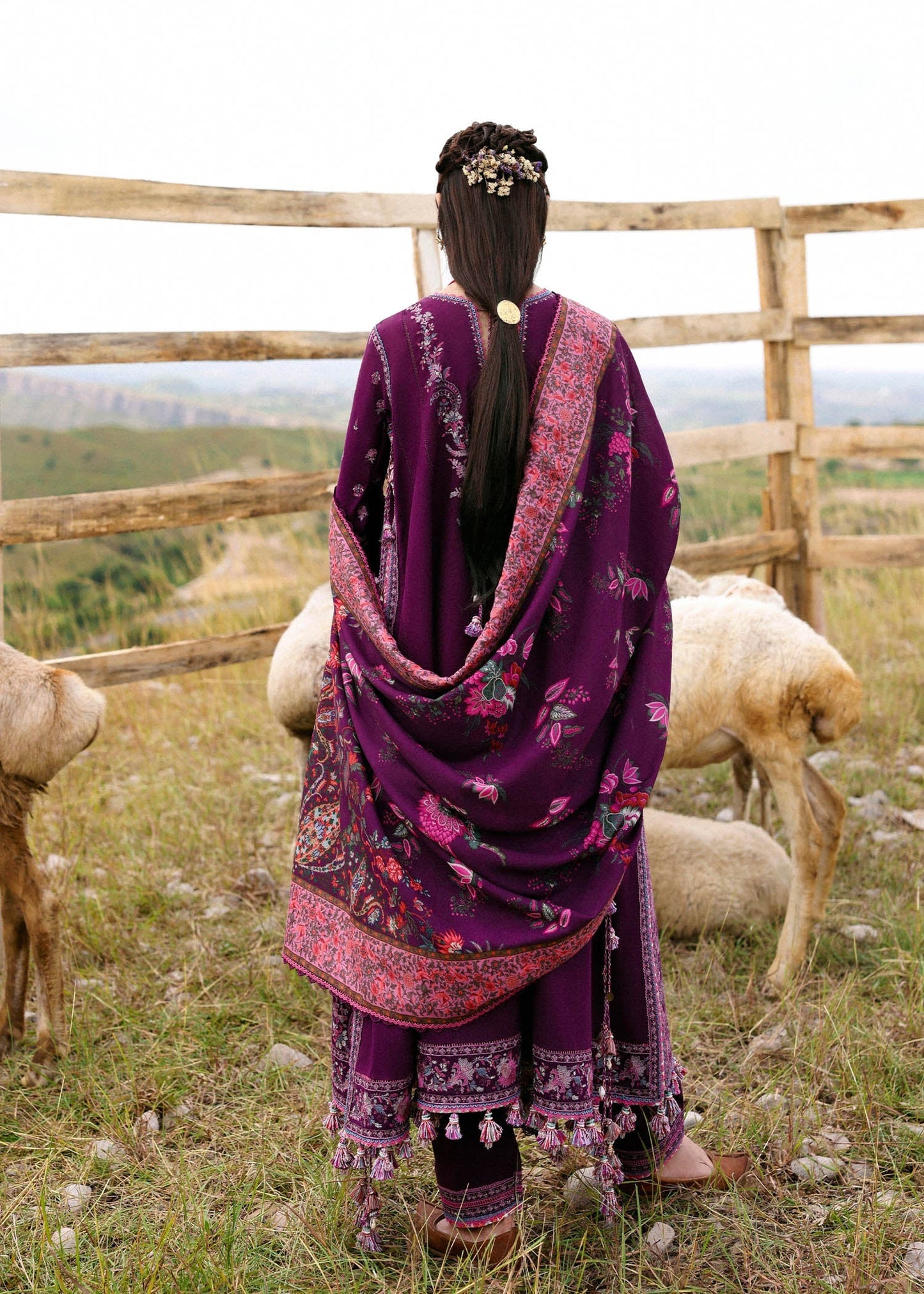 Hussain Rehar | Khaddar 25 | Jamni by Hussain Rehar - Designer Dress - Type : Ladies Clothes - Available at Saira Sultan - 100% Original 