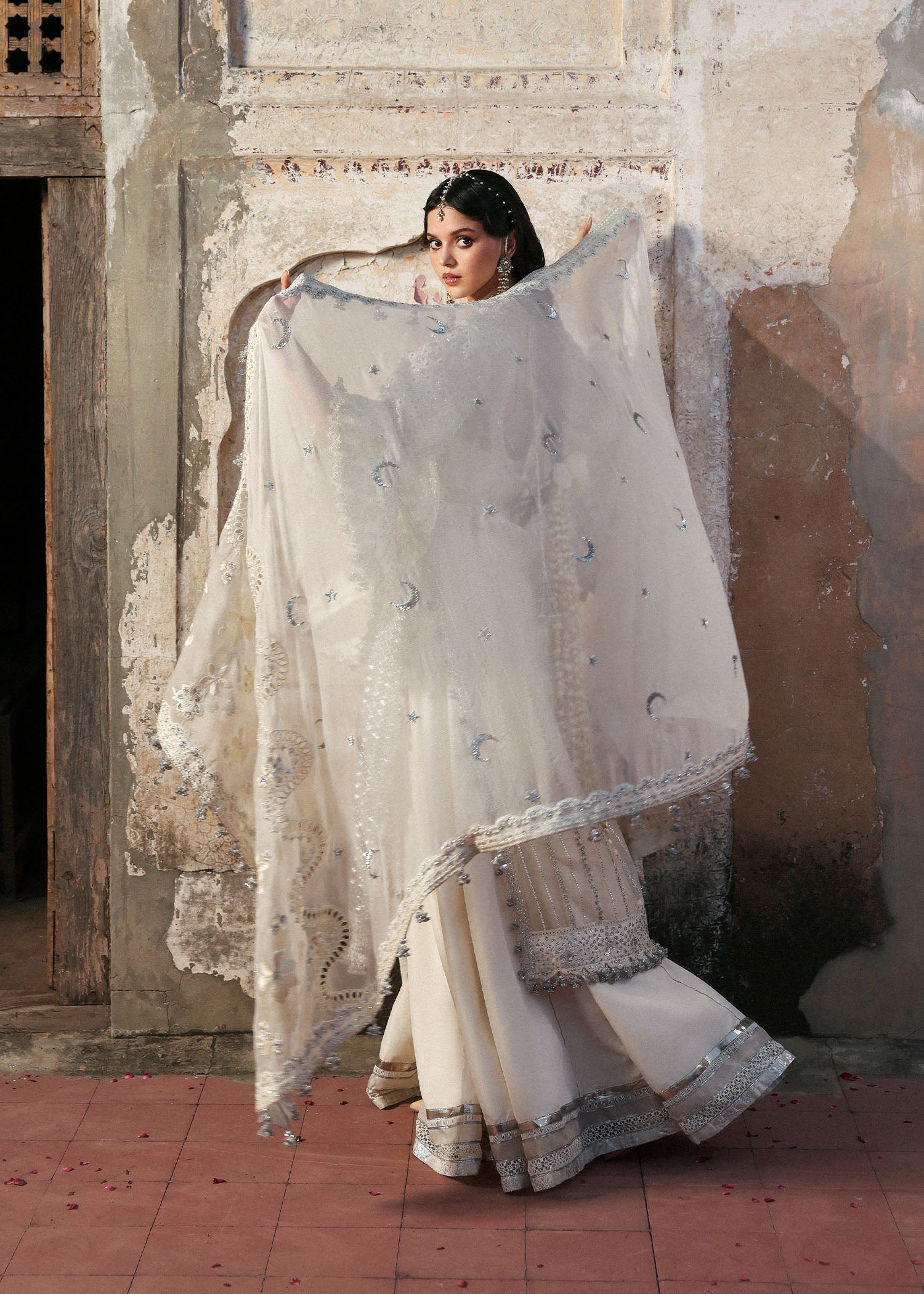 Hussain Rehar | Massarat Formals 25 | Sitara - Pakistani Designer Dress - by Hussain Rehar - Type : Ladies Clothes - 100% Original at Saira Sultan
