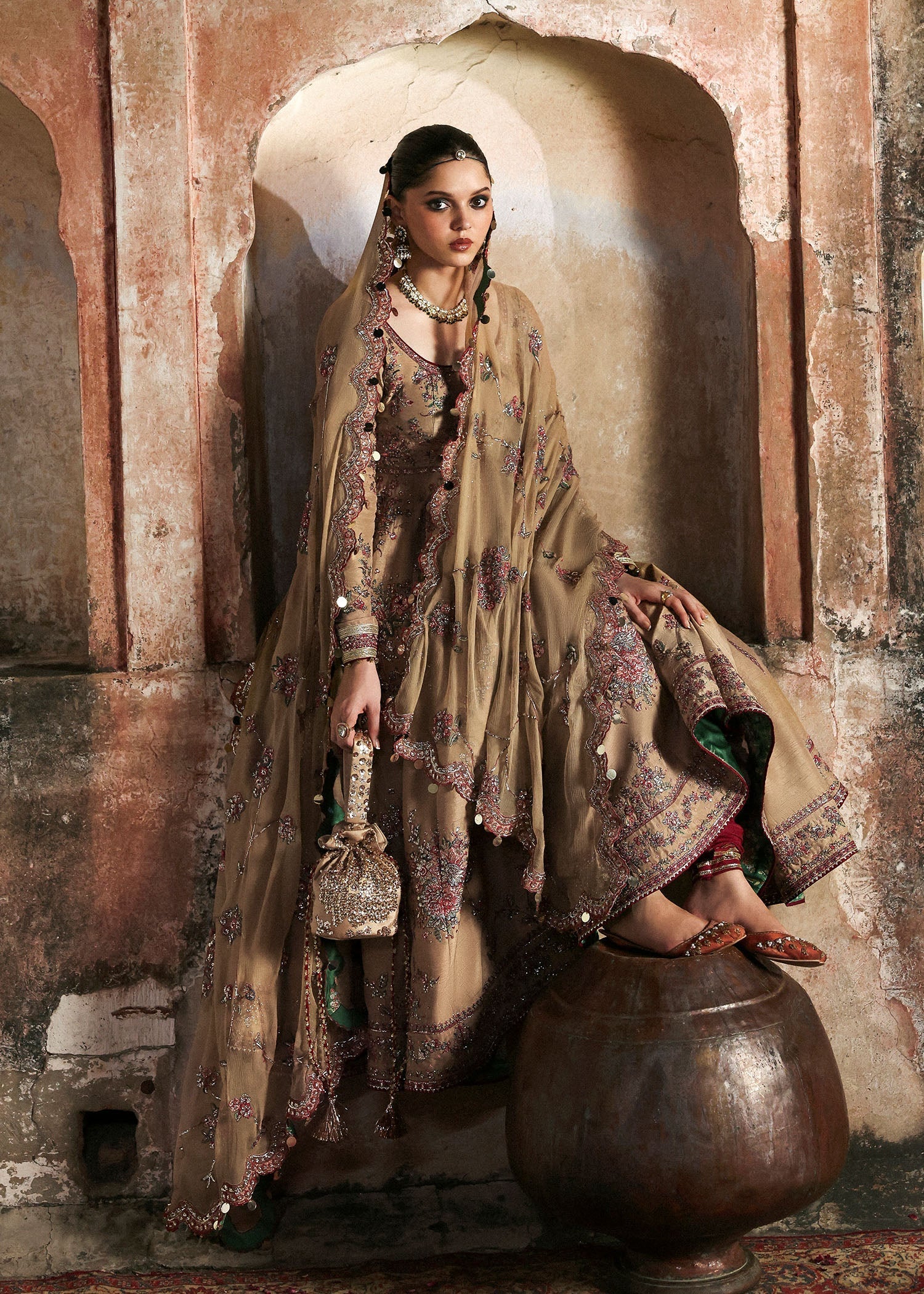 Hussain Rehar | Massarat Formals 25 | Mahvash - Pakistani Designer Dress - by Hussain Rehar - Type : Ladies Clothes - 100% Original at Saira Sultan