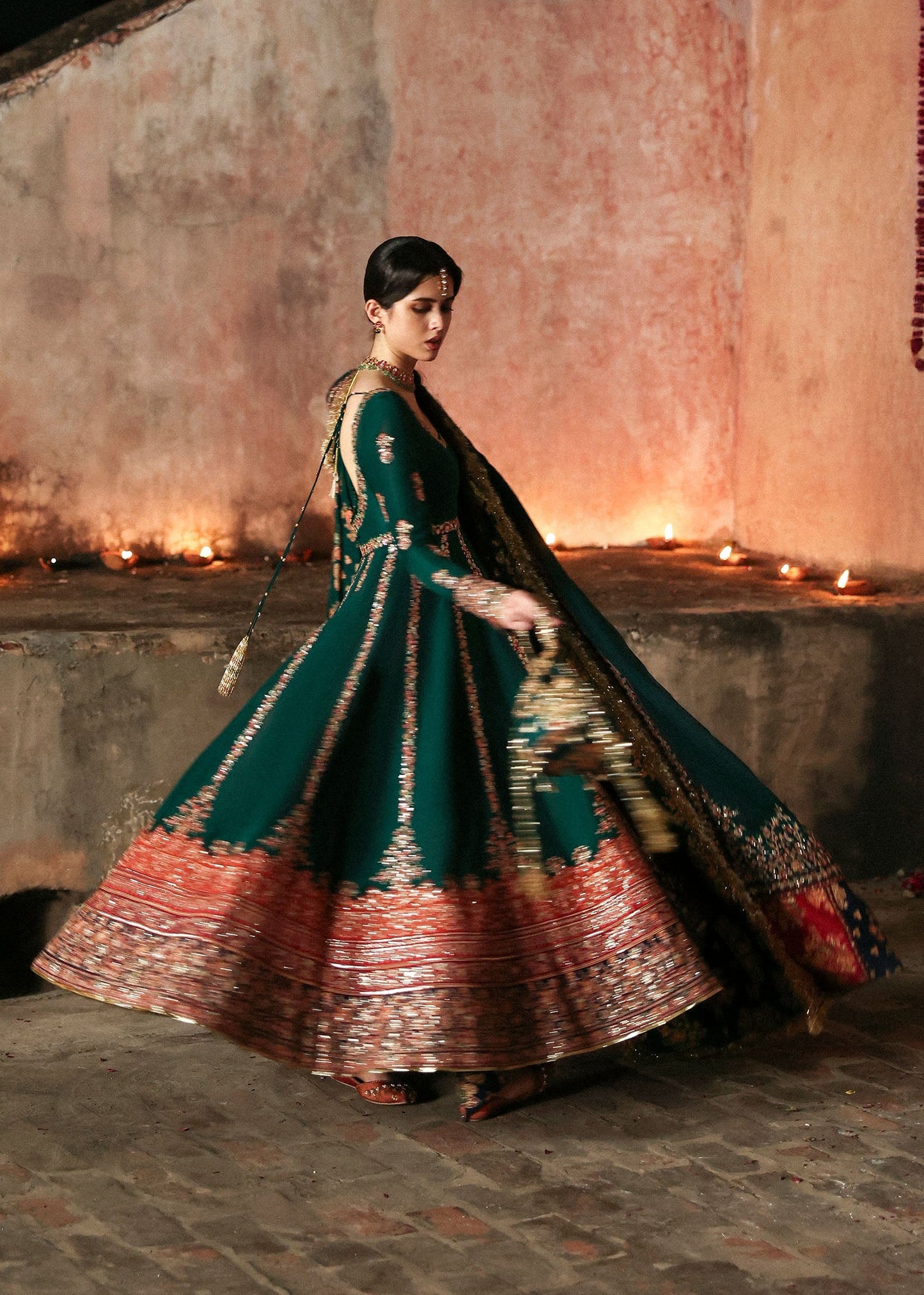 Hussain Rehar | Massarat Formals 25 | Meherunissa - Pakistani Designer Dress - by Hussain Rehar - Type : Ladies Clothes - 100% Original at Saira Sultan