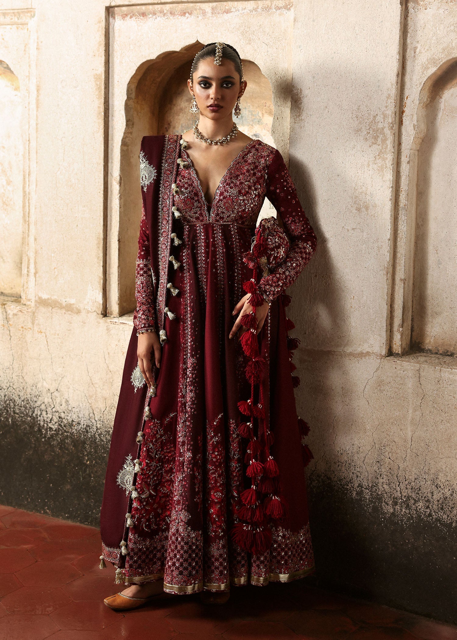 Hussain Rehar | Massarat Formals 25 | Gulnar - Pakistani Designer Dress - by Hussain Rehar - Type : Ladies Clothes - 100% Original at Saira Sultan