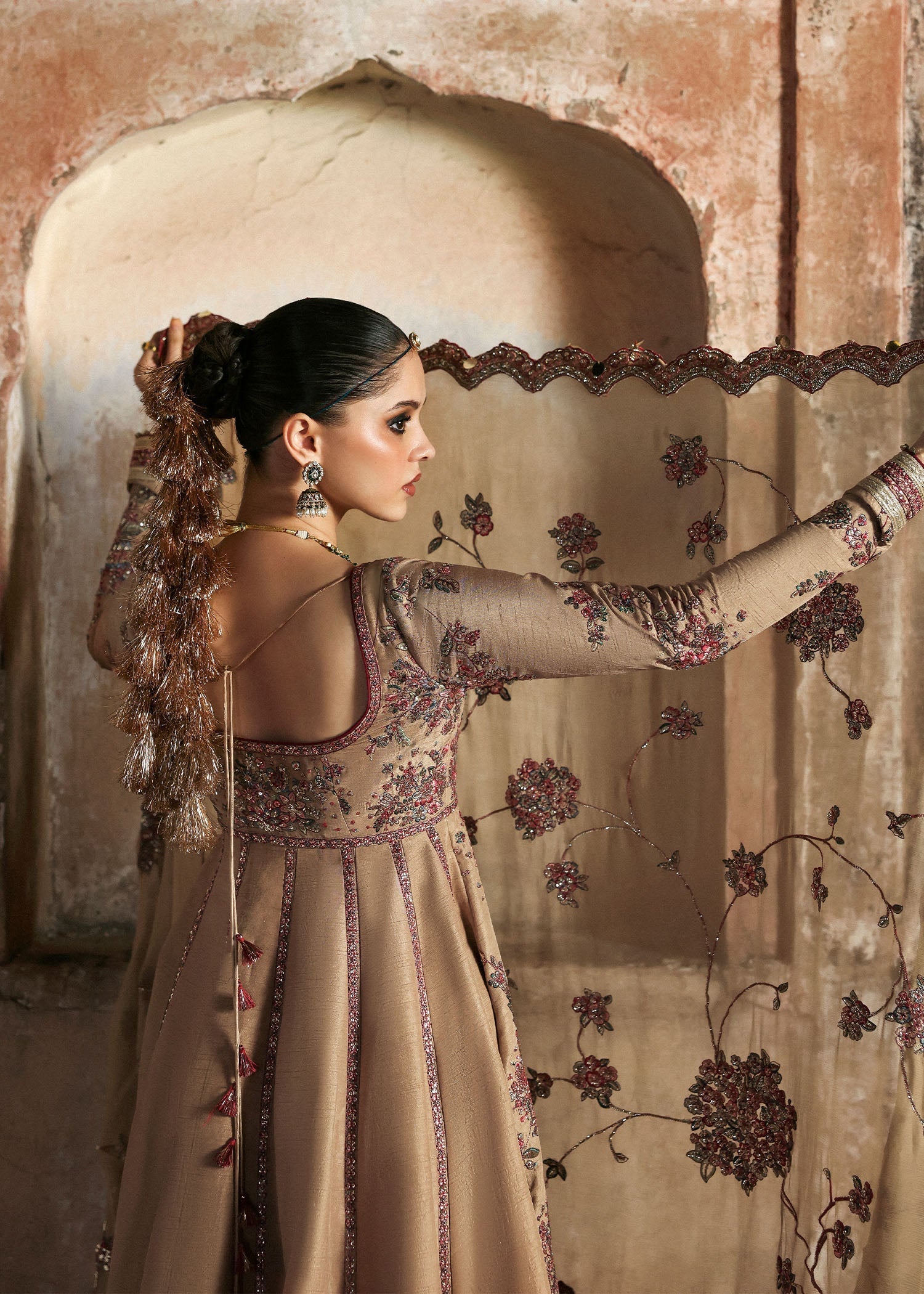 Hussain Rehar | Massarat Formals 25 | Mahvash - Pakistani Designer Dress - by Hussain Rehar - Type : Ladies Clothes - 100% Original at Saira Sultan