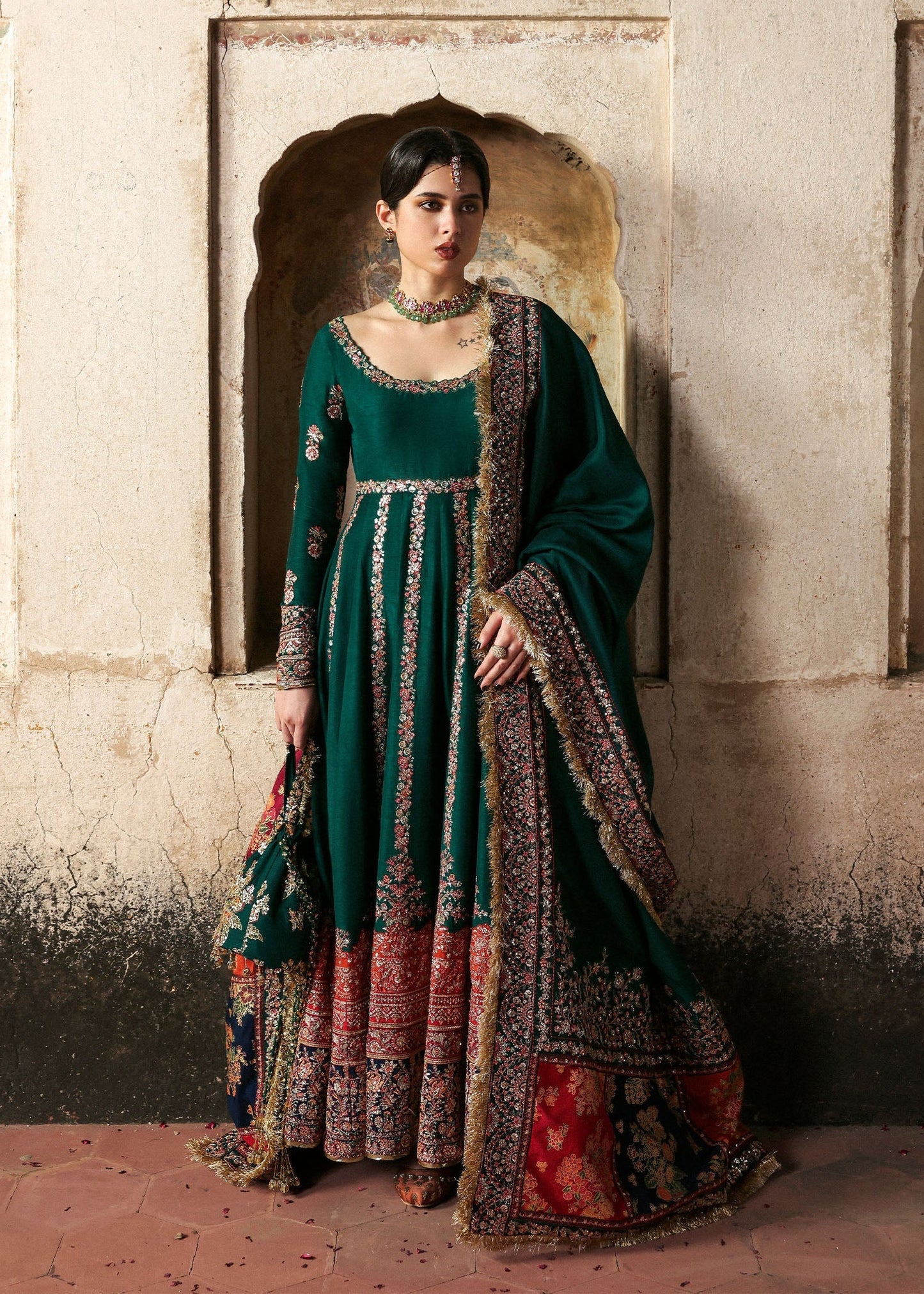Hussain Rehar | Massarat Formals 25 | Meherunissa - Pakistani Designer Dress - by Hussain Rehar - Type : Ladies Clothes - 100% Original at Saira Sultan