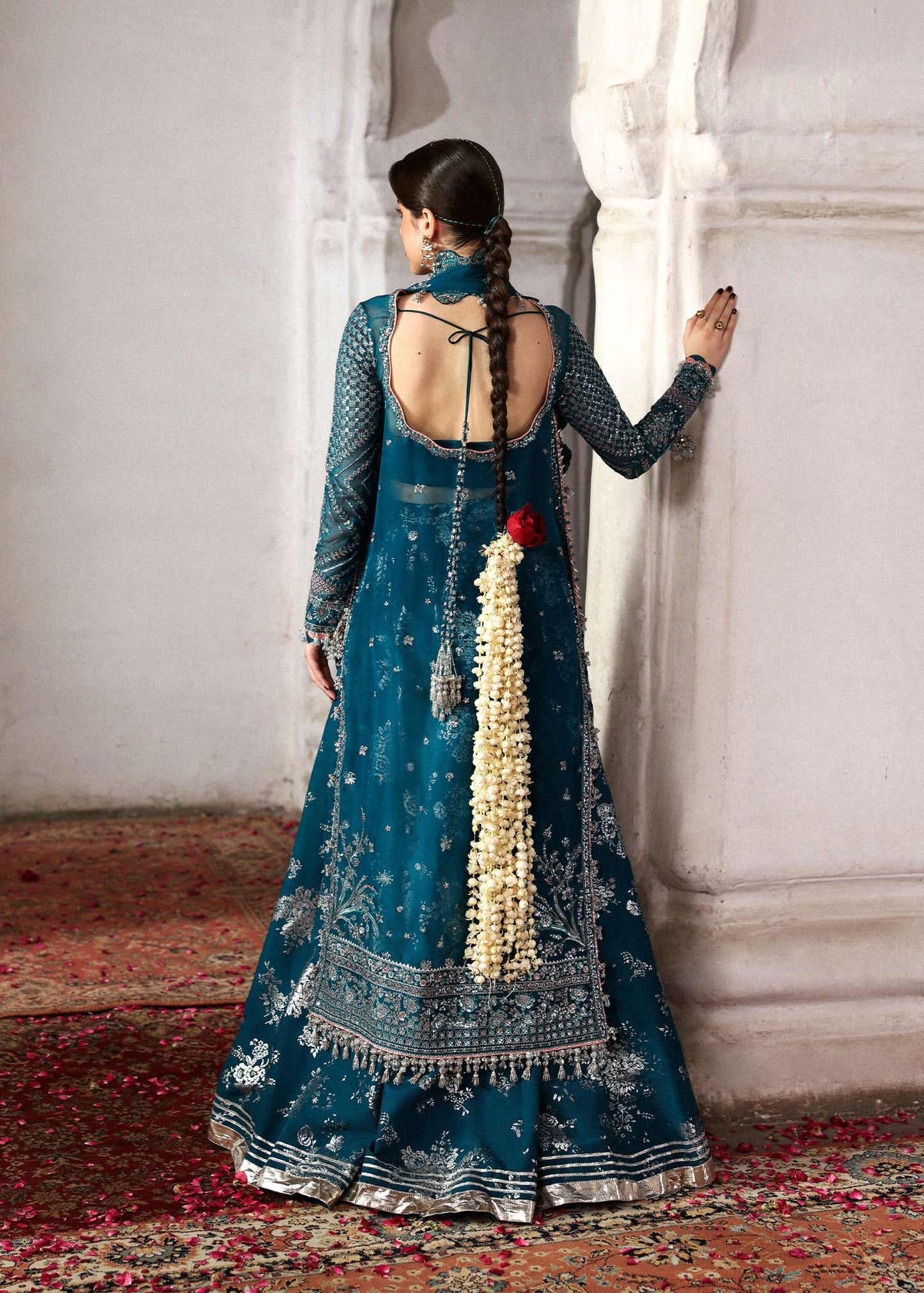 Hussain Rehar | Massarat Formals 25 | Zebunisa - Pakistani Designer Dress - by Hussain Rehar - Type : Ladies Clothes - 100% Original at Saira Sultan