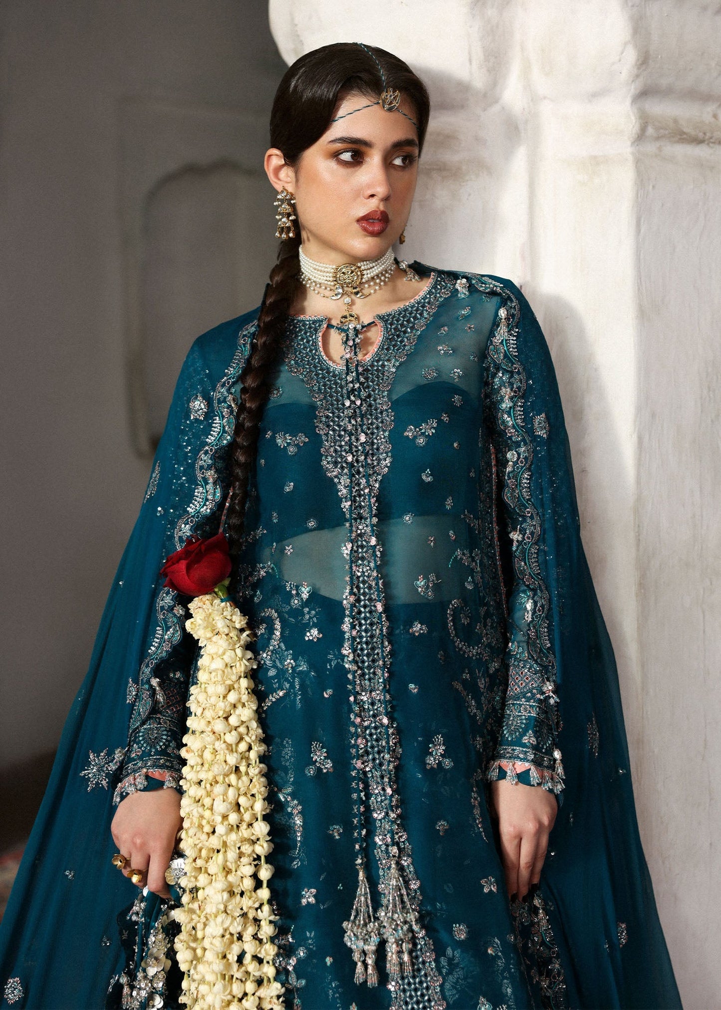 Hussain Rehar | Massarat Formals 25 | Zebunisa - Pakistani Designer Dress - by Hussain Rehar - Type : Ladies Clothes - 100% Original at Saira Sultan