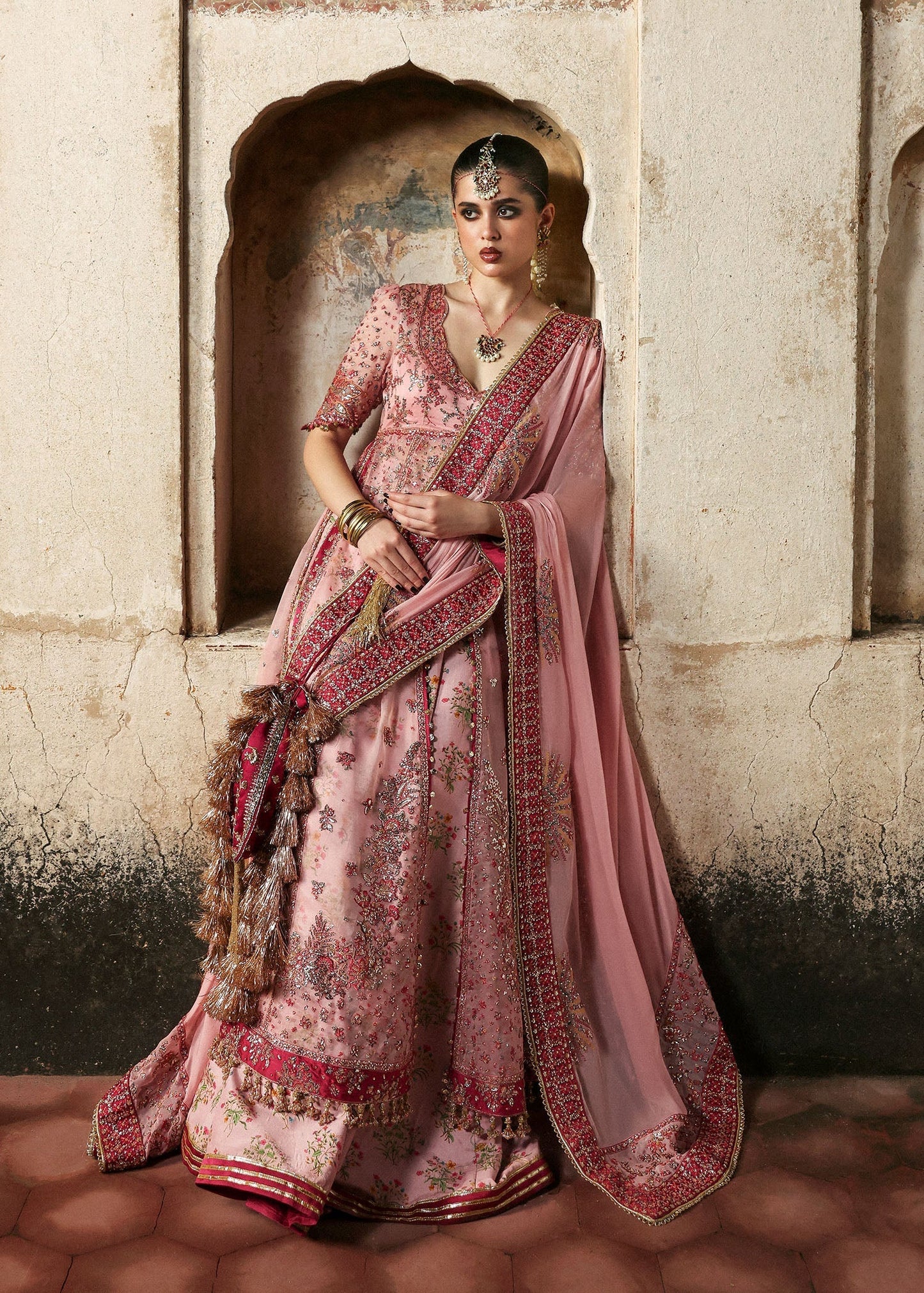 Hussain Rehar | Massarat Formals 25 | Roshanara - Pakistani Designer Dress - by Hussain Rehar - Type : Ladies Clothes - 100% Original at Saira Sultan