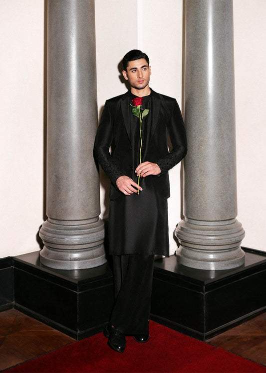 Hussain Rehar I The Scent Luxury Pret 25 I Nuvor - Pakistani Designer Dress - by Hussain Rehar - Type : MensWear - 100% Original at Saira Sultan