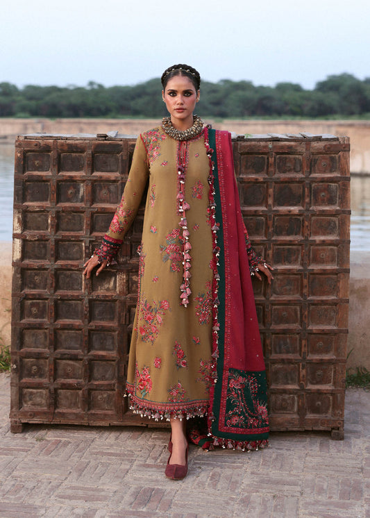 Hussain Rehar | Karandi 25 | Rumi - Pakistani Designer Dress - by Hussain Rehar - Type : Ladies Clothes - 100% Original at Saira Sultan