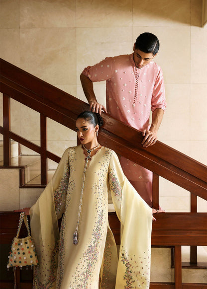 Hussain Rehar I The Scent Luxury Pret 25 I Aven - Pakistani Designer Dress - by Hussain Rehar - Type : MensWear - 100% Original at Saira Sultan
