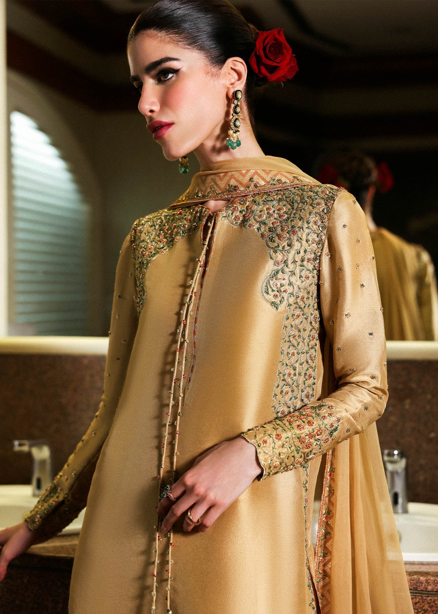 Hussain Rehar I The Scent Luxury Pret 25 I Delune - Pakistani Designer Dress - by Hussain Rehar - Type : Ladies Clothes - 100% Original at Saira Sultan