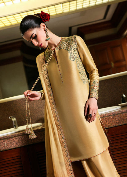 Hussain Rehar I The Scent Luxury Pret 25 I Delune - Pakistani Designer Dress - by Hussain Rehar - Type : Ladies Clothes - 100% Original at Saira Sultan