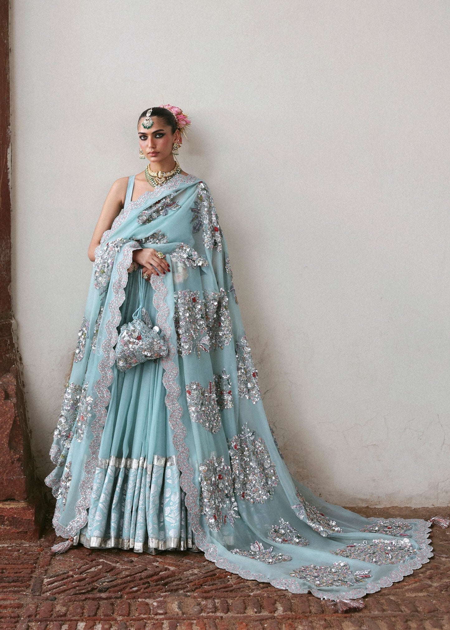 Hussain Rehar I Dilruba Bridals | Lilia - Pakistani Designer Dress - by Hussain Rehar - Type : Ladies Clothes - 100% Original at Saira Sultan