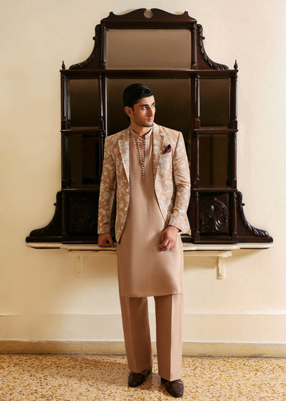 Hussain Rehar I The Scent Luxury Pret 25 I Sole - Pakistani Designer Dress - by Hussain Rehar - Type : MensWear - 100% Original at Saira Sultan
