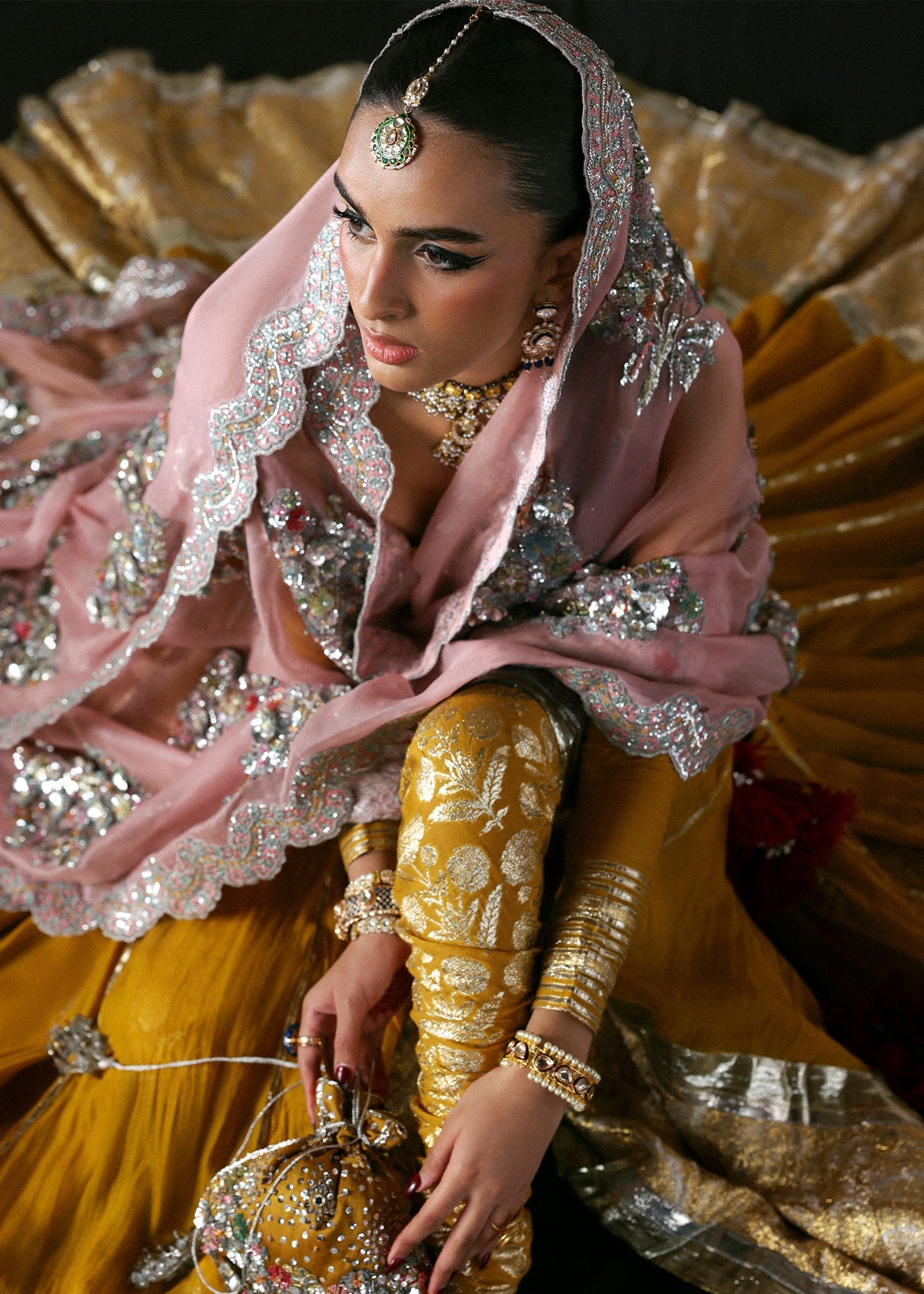 Hussain Rehar I Dilruba Bridals | Elika - Pakistani Designer Dress - by Hussain Rehar - Type : Ladies Clothes - 100% Original at Saira Sultan