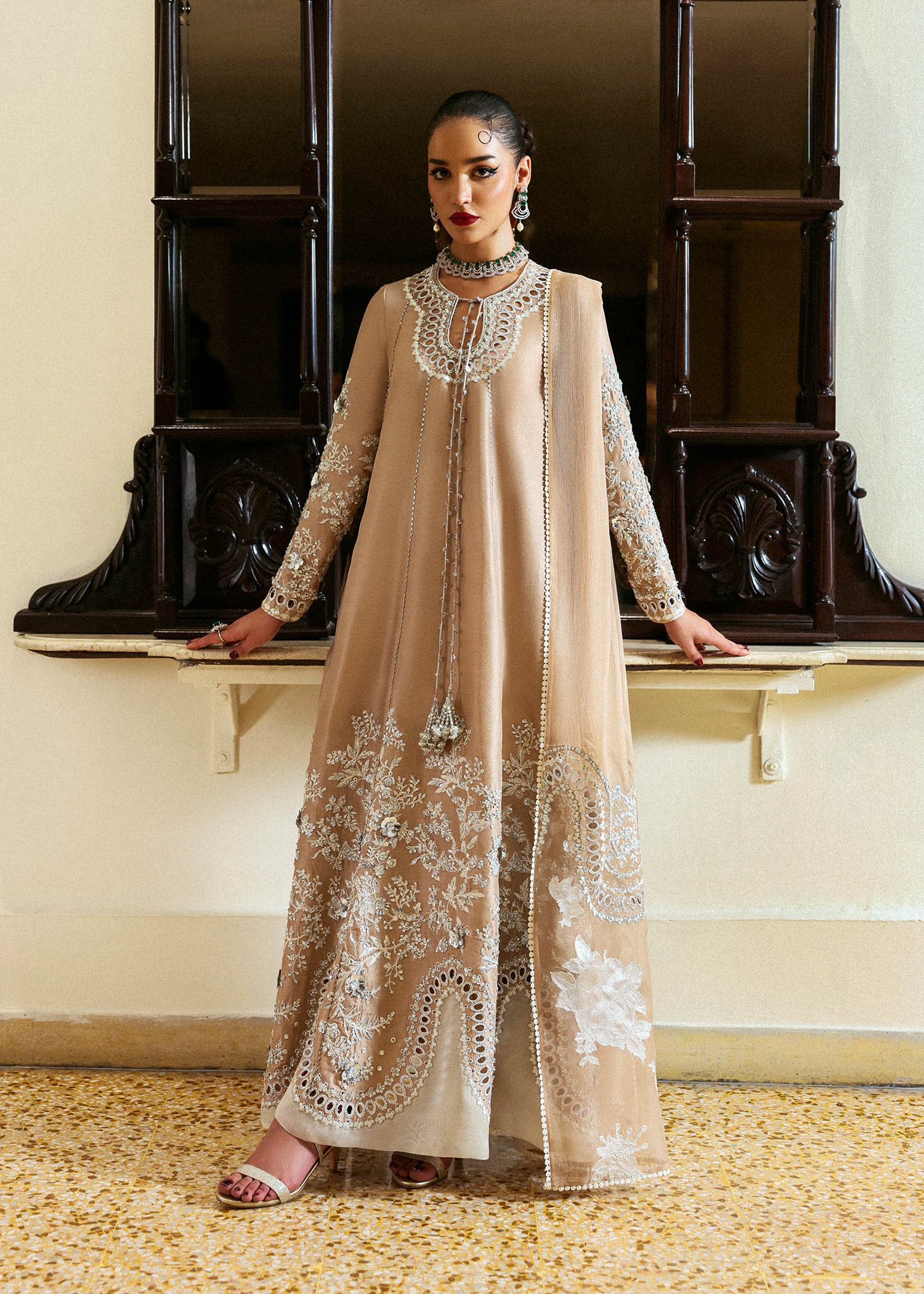 Hussain Rehar I The Scent Luxury Pret 25 I Aeris - Pakistani Designer Dress - by Hussain Rehar - Type : Ladies Clothes - 100% Original at Saira Sultan