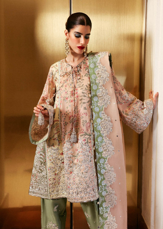 Hussain Rehar I The Scent Luxury Pret 25 I Reve - Pakistani Designer Dress - by Hussain Rehar - Type : Ladies Clothes - 100% Original at Saira Sultan