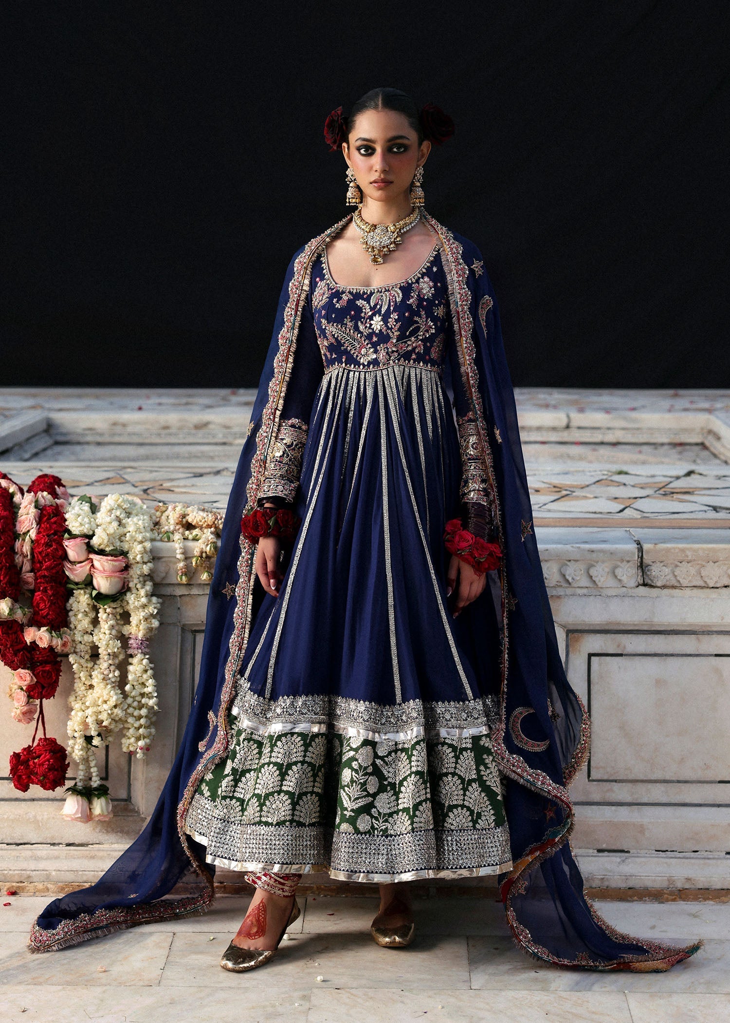 Hussain Rehar I Dilruba Bridals | Zarmina - Pakistani Designer Dress - by Hussain Rehar - Type : Ladies Clothes - 100% Original at Saira Sultan
