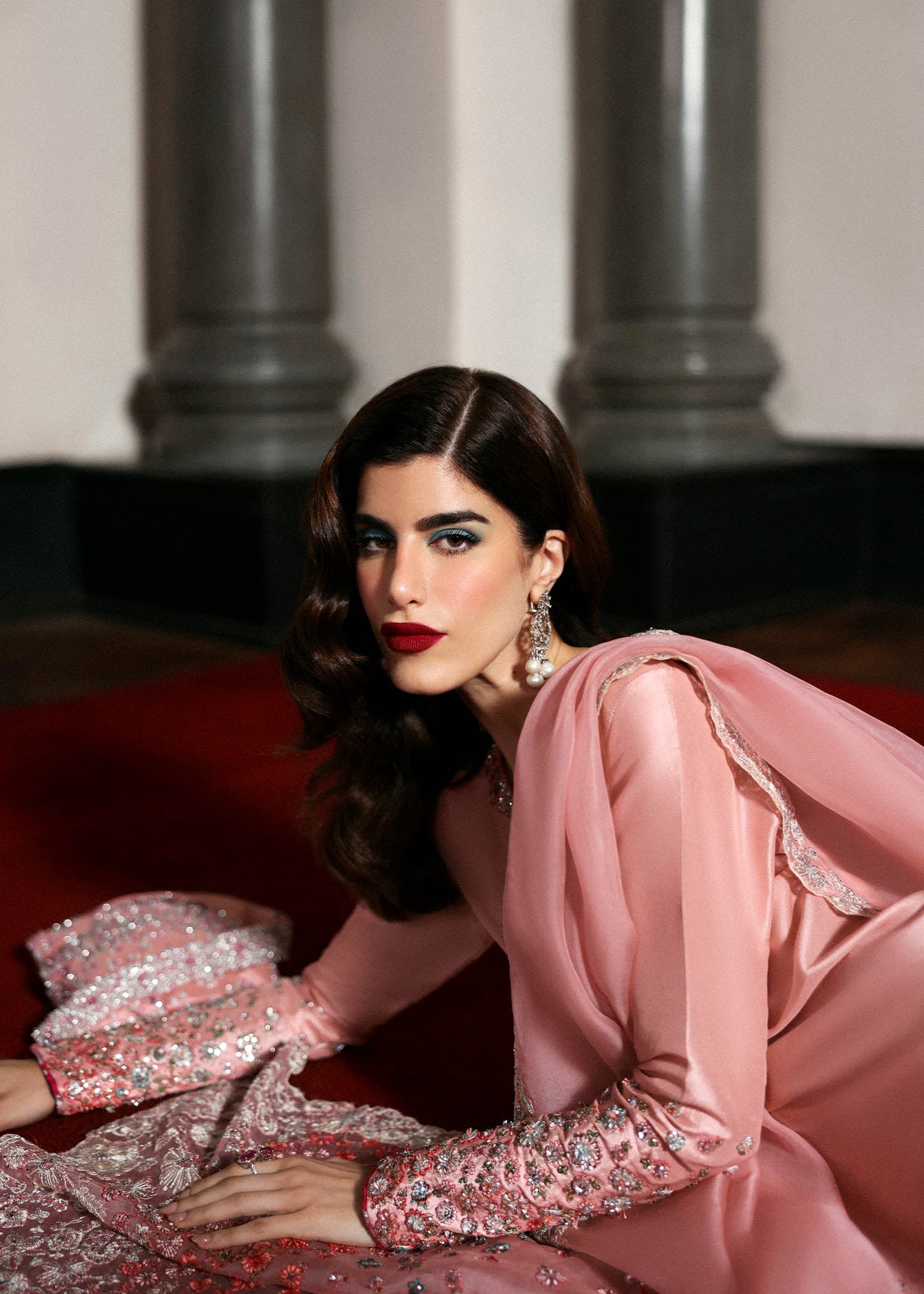 Hussain Rehar I The Scent Luxury Pret 25 I Evara - Pakistani Designer Dress - by Hussain Rehar - Type : Ladies Clothes - 100% Original at Saira Sultan