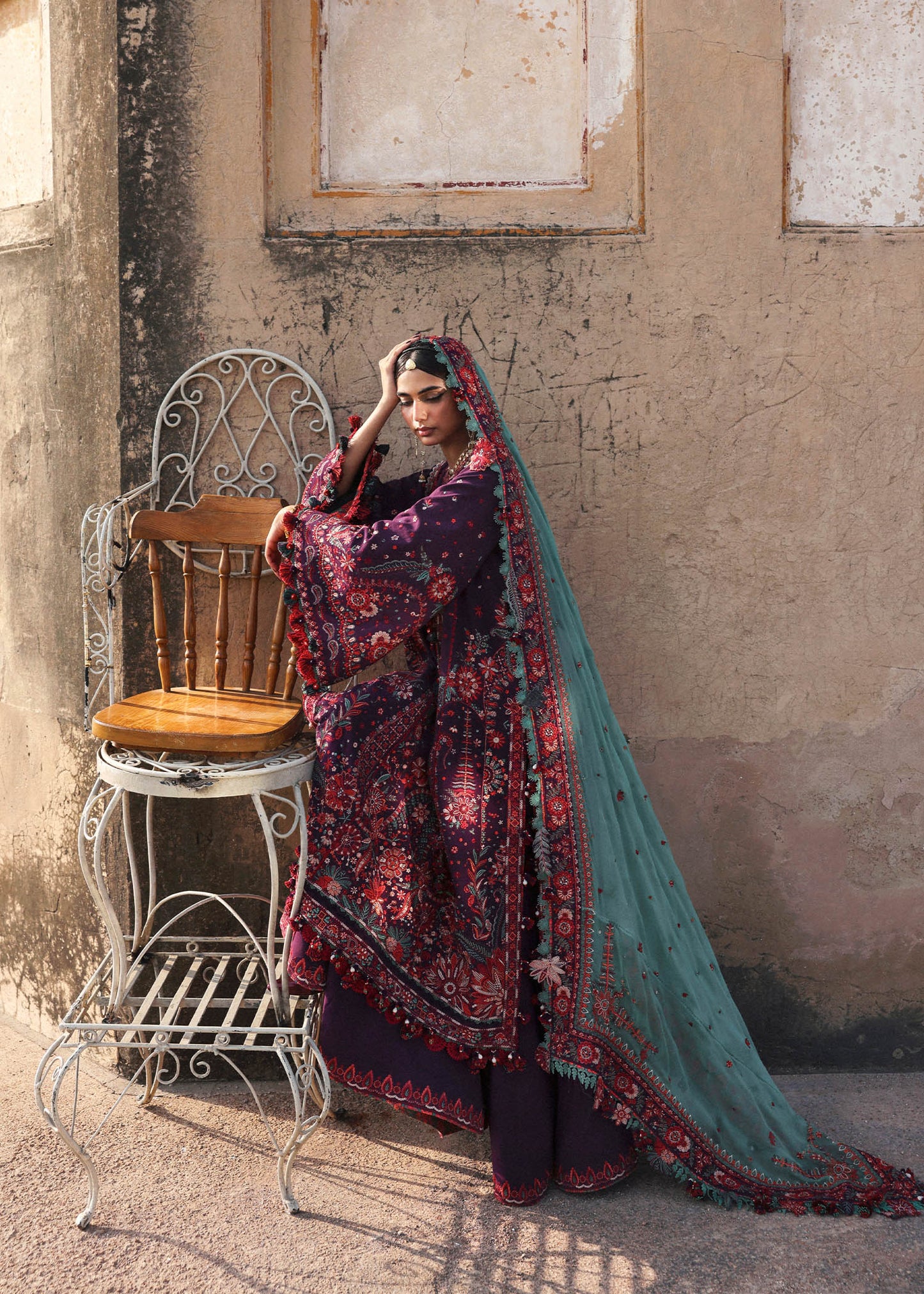 Hussain Rehar | Karandi 25 | Sultana - Pakistani Designer Dress - by Hussain Rehar - Type : Ladies Clothes - 100% Original at Saira Sultan