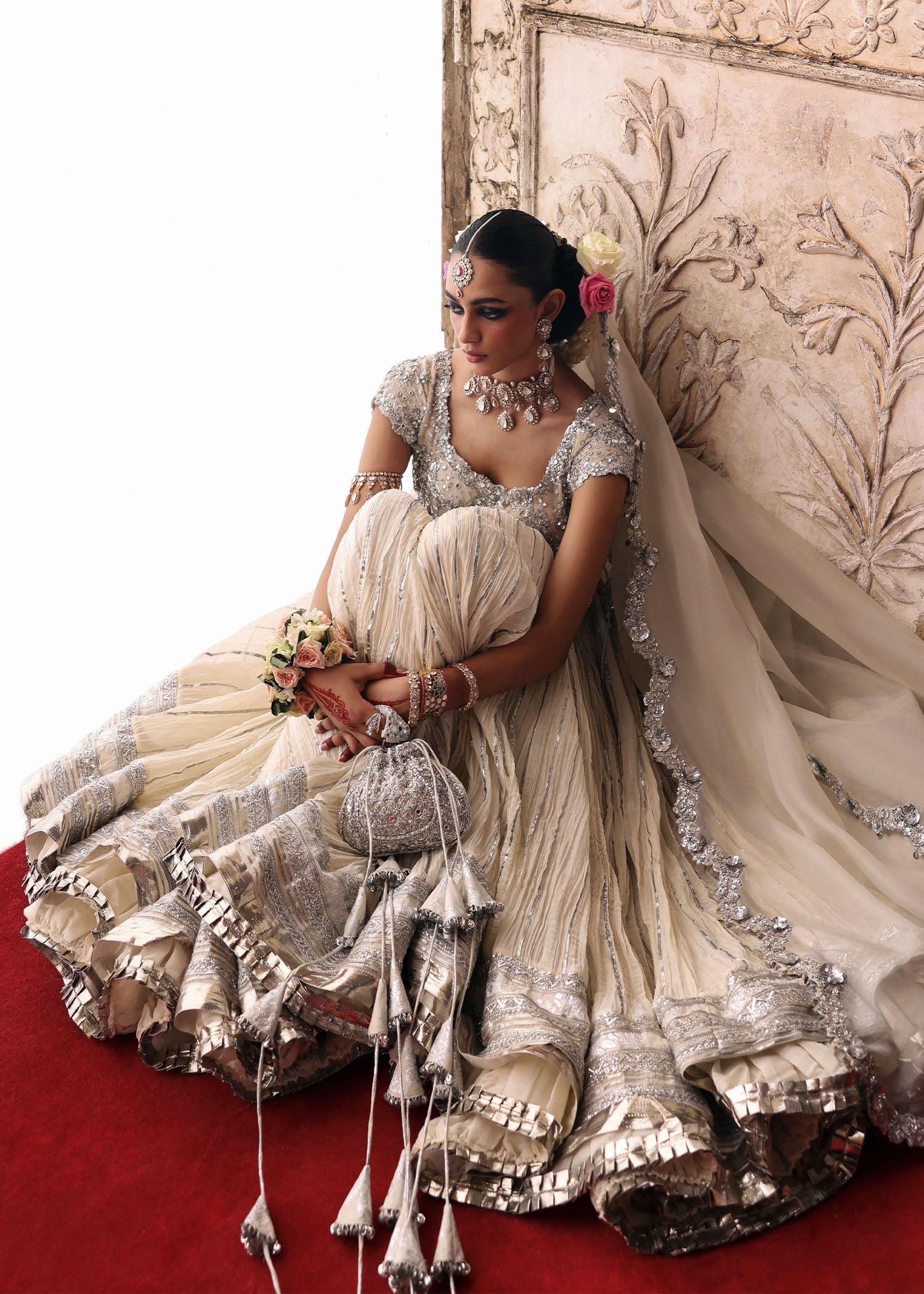 Hussain Rehar I Dilruba Bridals | Parisa - Pakistani Designer Dress - by Hussain Rehar - Type : Ladies Clothes - 100% Original at Saira Sultan