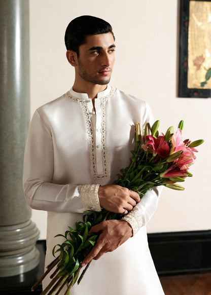 Hussain Rehar I The Scent Luxury Pret 25 I Vellin - Pakistani Designer Dress - by Hussain Rehar - Type : MensWear - 100% Original at Saira Sultan