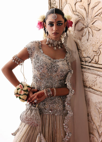 Hussain Rehar I Dilruba Bridals | Parisa - Pakistani Designer Dress - by Hussain Rehar - Type : Ladies Clothes - 100% Original at Saira Sultan