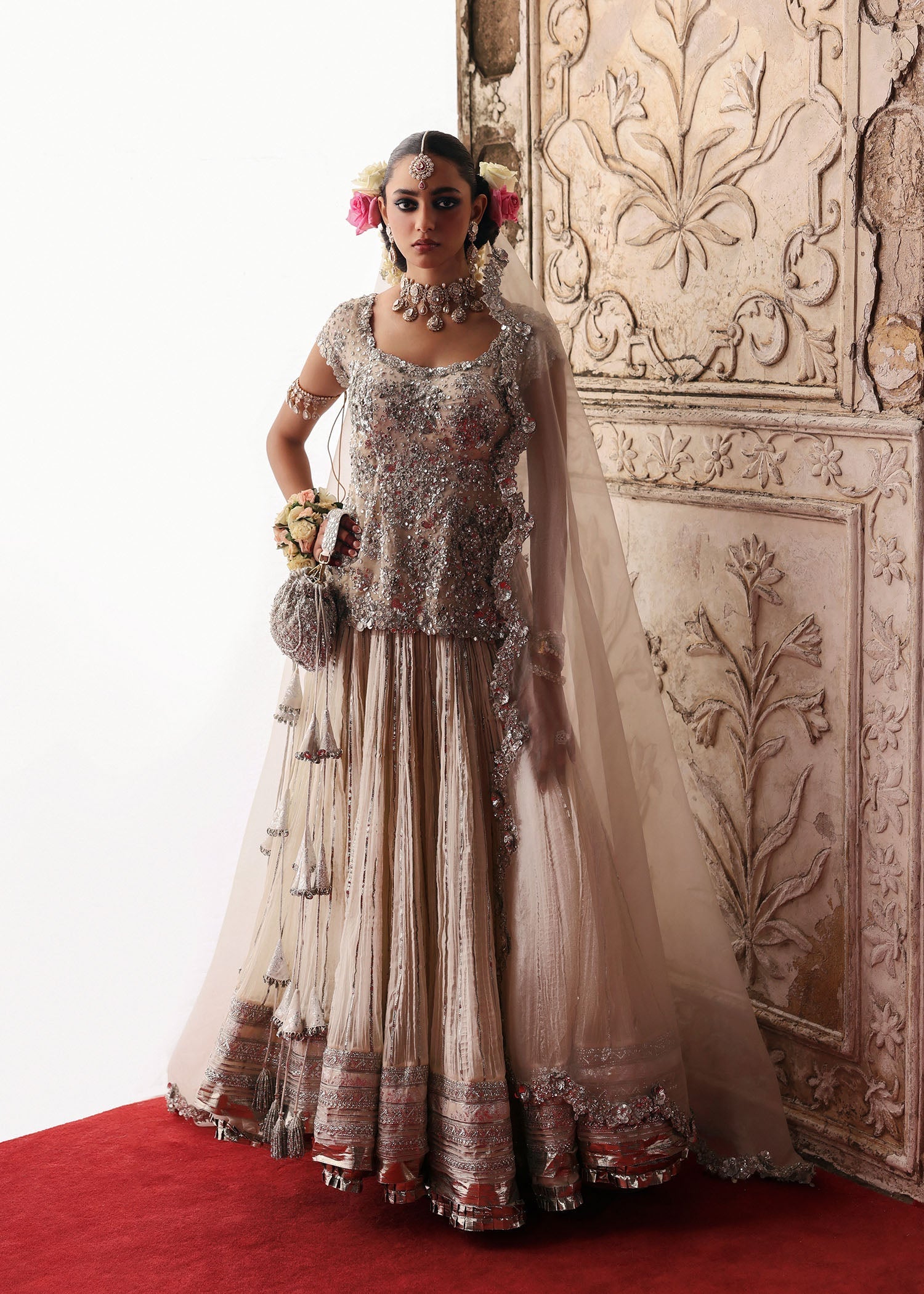 Hussain Rehar I Dilruba Bridals | Parisa - Pakistani Designer Dress - by Hussain Rehar - Type : Ladies Clothes - 100% Original at Saira Sultan