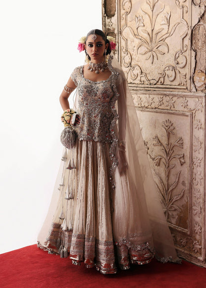 Hussain Rehar I Dilruba Bridals | Parisa - Pakistani Designer Dress - by Hussain Rehar - Type : Ladies Clothes - 100% Original at Saira Sultan