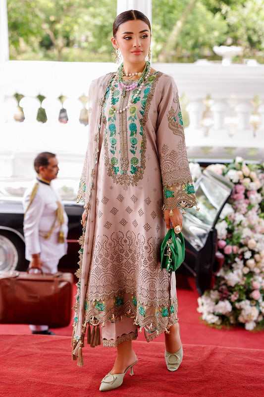 Charizma | Tabeer Lawn Vol 25 | CT5-16 XS Mauve Lawn