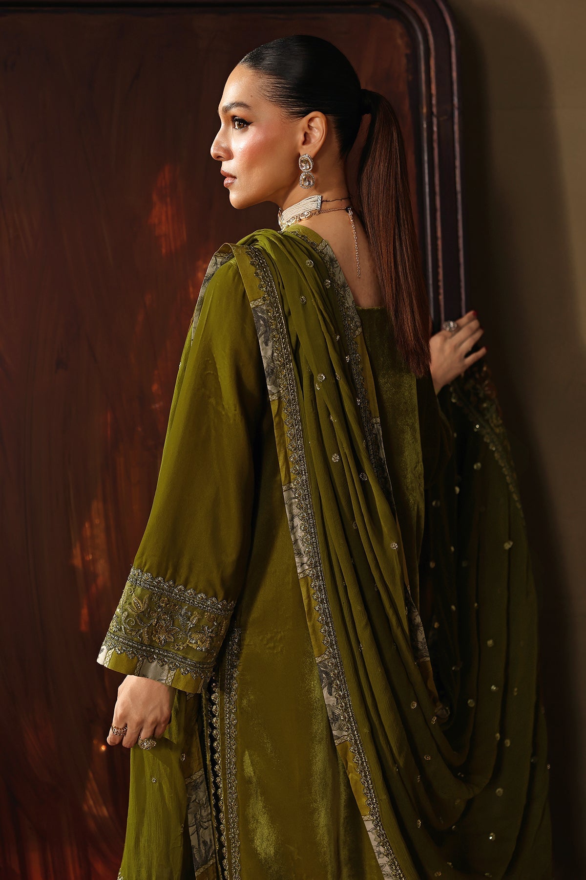 Charizma | Signora Velvet 25 | CVT5-02 by Charizma - Designer Dress  - Type : Ladies Clothes - Available at Saira Sultan - 100% Original 
