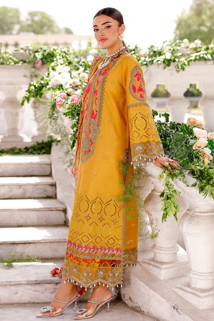 Charizma | Tabeer Lawn Vol 25 | CT5-13 S Mustard Lawn
