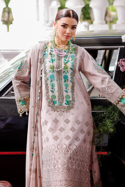 Charizma | Tabeer Lawn Vol 25 | CT5-16 M Mauve Lawn