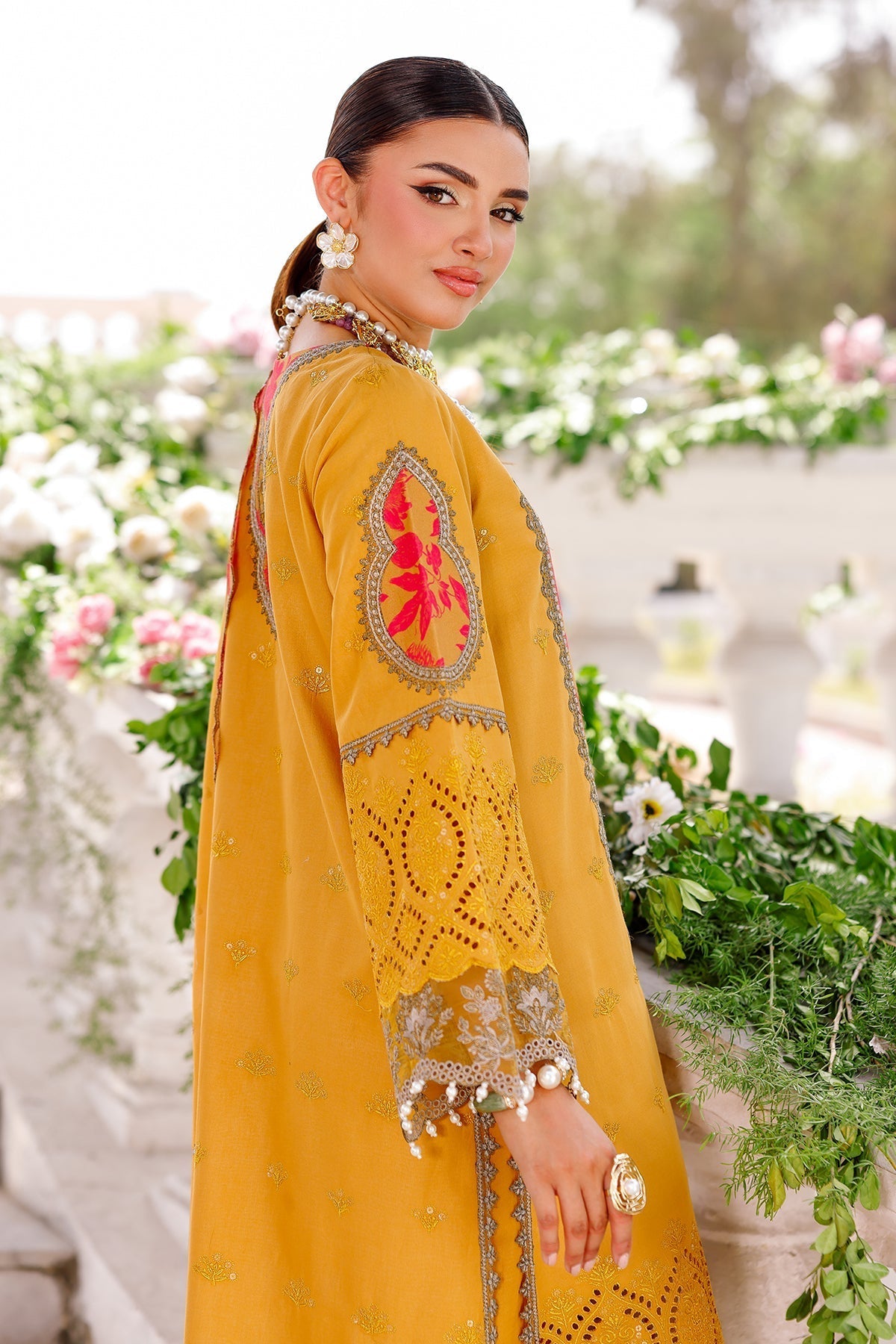 Charizma | Tabeer Lawn Vol 25 | CT5-13 M Mustard Lawn