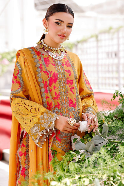 Charizma | Tabeer Lawn Vol 25 | CT5-13 L Mustard Lawn
